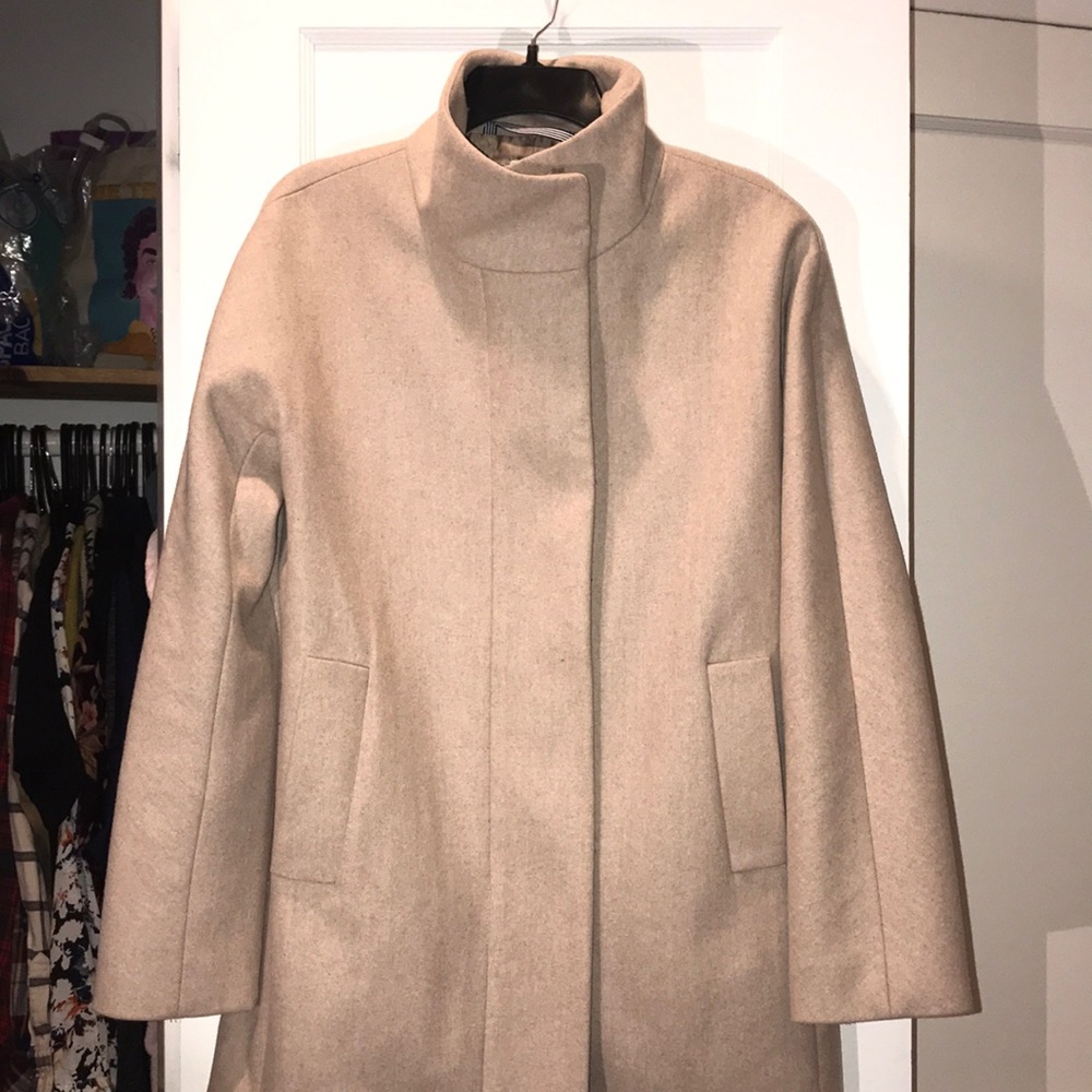 J.Crew Camel-colored Women’s Peacoat